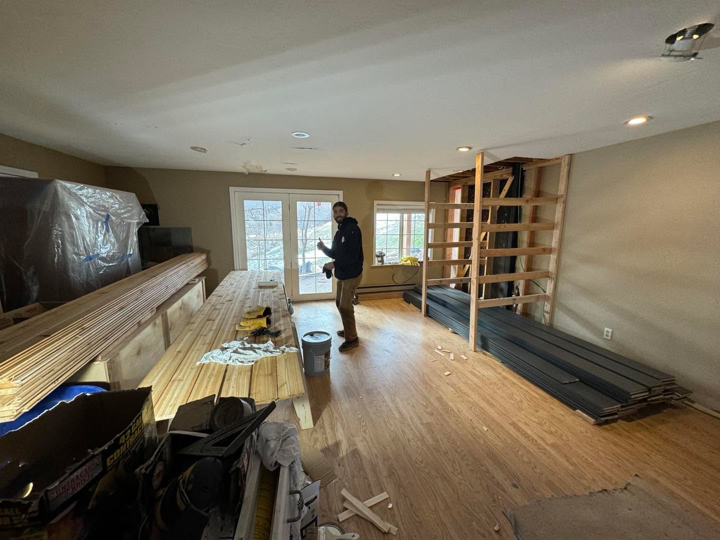 Soffit and fascia prep - what’s not to love? Get ready @shumanator1 !